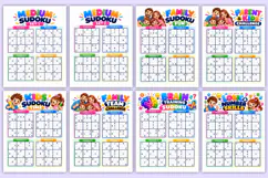 Family Sudoku Collection | Kids Sudoku Puzzles, Brain Product Image 3