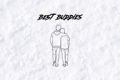 Best Friends &amp; Bros SVG Bundle | Gaming &amp; Brotherhood Art Product Image 3