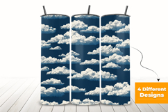 Cloud Seamless Pattern and Digital Paper Product Image 3