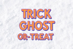 Ghost Party SVG - Purple Camo Trick or Treat PNG Cut Product Image 1