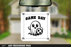 Halloween Air Freshener PNG. Football Ghost PNG Product Image 1