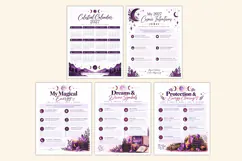 2027 Celestial Witch Journal Kdp interiors Product Image 3