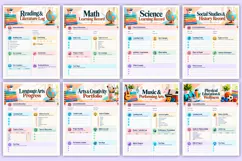 Homeschool Portfolio Planner | Learning Records, Progress Product Image 3