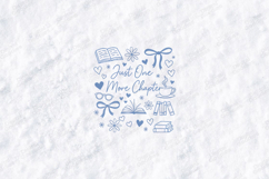 Just One More Chapter Reading T Shirt SVG PNG JPG Product Image 3