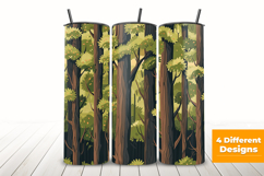 Brichwood Trees Seamless Pattern and Digital Paper Design Product Image 3