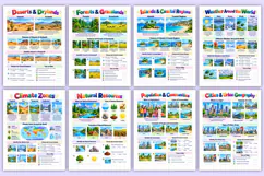 Geography Discovery Workbook | Maps, Continents, Landforms Product Image 3