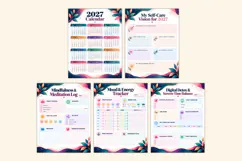 2027 Self-Care Worksheets Kdp interiors Product Image 3