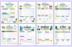 2027 Weight Loss Success Planner | Health &amp; Fitness Workbook Product Image 3