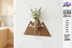 Magnet Plant Holder Laser Cut | Fridge Magnet Planter | CNC Product Image 1