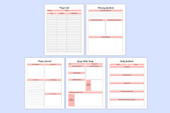 2026-2027 Bible &amp; Devotional Planner Canva templates Product Image 3