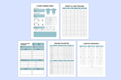 2026 - 2027 T-Shirt Business Planner Canva templates Product Image 3
