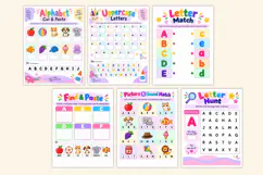 Alphabet Cut and Paste Activities kdp interiors Product Image 3