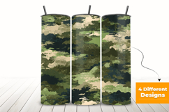 Camouflage Grunge Texture Seamless Pattern and Digital paper Product Image 3