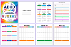 2027 ADHD Cleaning Planner | Routine Product Image 3