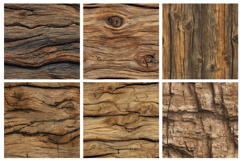 Natural Wood Texture Seamless Pattern and Digital Paper Product Image 3