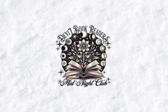 Devil Book Readers Midnight Club Vintage Reading Design Product Image 3