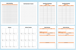 Editable 2026 Reading Journal For Canva Templates Product Image 3