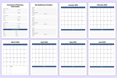 2026 Medical Workbook Canva Template Product Image 3