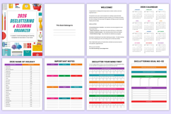 2026 Decluttering &amp; Cleaning Organizer Canva Interiors Product Image 3