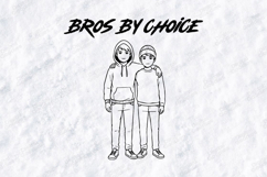 Brotherhood By Choice SVG | Best Bros &amp; Gaming Crew Product Image 3