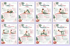 2027 Yoga Pose Practice Workbook | Yoga Poses, Practice Product Image 3