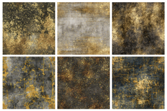 Brass Glitter Grunge Seamless Pattern and Digital paper Product Image 3
