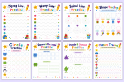 Early Writing Practice Book | Preschool Handwriting Product Image 3