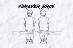 Forever Brotherhood SVG | Best Bros &amp; Gaming Crew Product Image 1