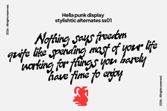 Hella Punk | Display Font Product Image 3