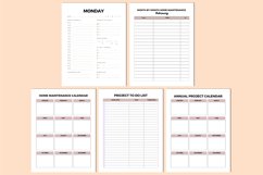 Home Maintenance Planner For Canva Interior Product Image 3