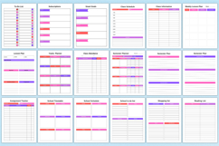 2026 Back To School Planner Canva Template Product Image 3