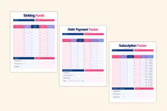 2027 Money Management Planner Kdp interiors Product Image 3