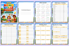 2026 ADHD Skills Workbook for Kids | Skills Workbook Product Image 3