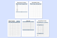 Marketing &amp; Business Planner Canva templates Product Image 3