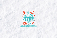 Raw Style Concrete Dreams SVG Street Graffiti Urban Design Product Image 3