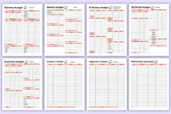 2027 Money & Financial Budget Planner | Budgeting, Savings Product Image 3