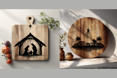 Bethlehem Star SVG | Nativity Scene Laser Engraving Design Product Image 3