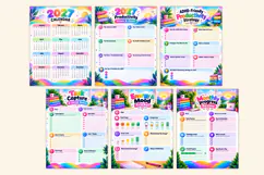 2027 ADHD Productivity Workbook Kdp interiors Product Image 3