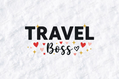Travel Boss SVG - Fun Vacation Group Trip Shirt Design Product Image 1