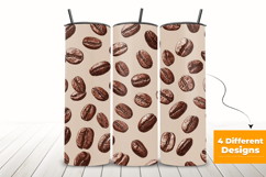 Coffee Beans Seamless Pattern and Digital paper Product Image 3
