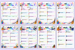 2027 Art and Music Lesson Planner | Creative Teaching Product Image 3