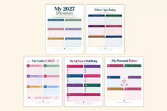 2027 Self-Discovery & Reflection Workbook Kdp interiors Product Image 3