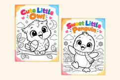 Cute Animals Coloring Book for Kids Product Image 3
