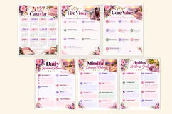 2027 Intentional Living & Goals Planner Kdp interiors Product Image 3
