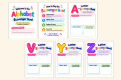 Alphabet Scavenger Hunt Kdp interiors Product Image 3
