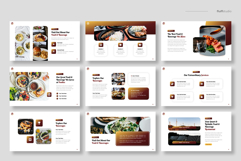 Food &amp; Restaurant Keynote Template Product Image 4