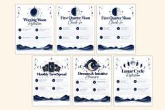 2027 Lunar Tarot & Astrology Journal Kdp interiors Product Image 3