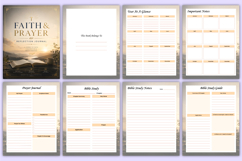 Faith &amp; Prayer Reflection Journal | Bible Study, Devotional Product Image 3