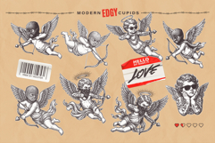 Classic &amp; Modern Vector Cupids Product Image 3