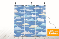 Cloud Seamless Pattern and Digital Paper Product Image 3